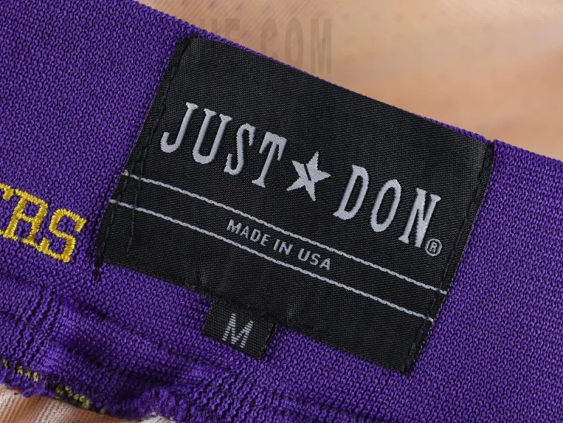the just don size label