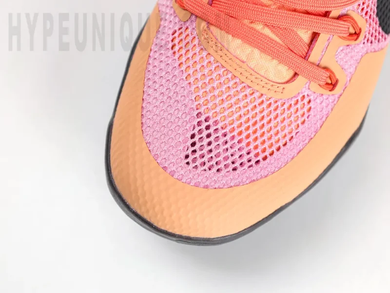 the pink and orange heels