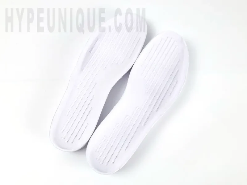 the white insole