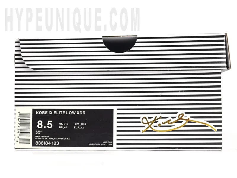 the zebra striped shoe box