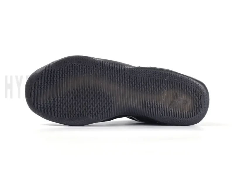 the black outsole