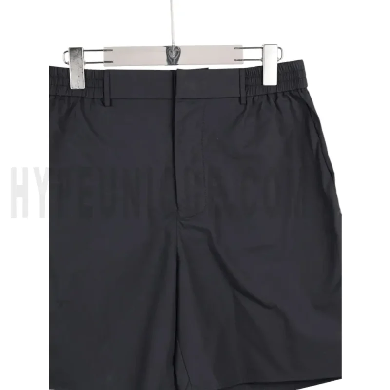 The front of the black pants