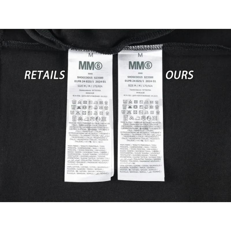 Washing Label Comparison Diagram