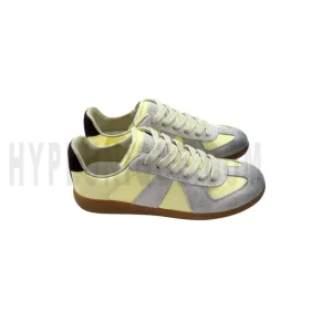 MM6 Replica Low-Top Yellow Sneakers