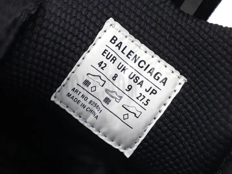 the size llabel