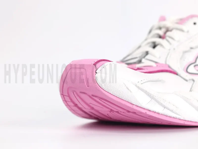 the pink toe box