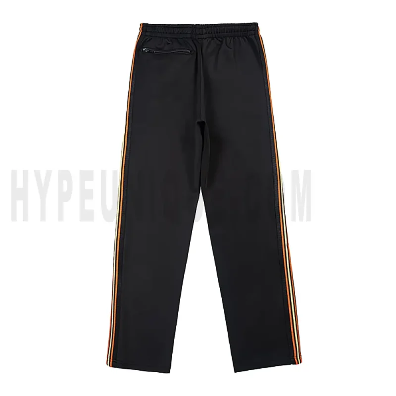 The back of the black pants