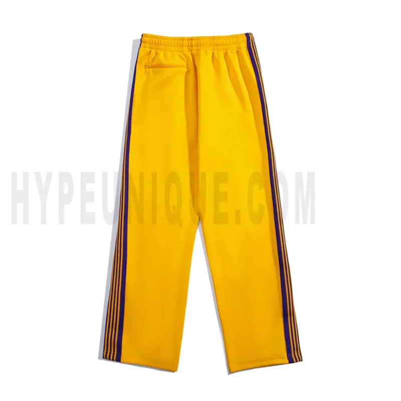 The back of the yellow pants