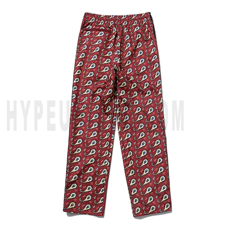 The back of the red pants