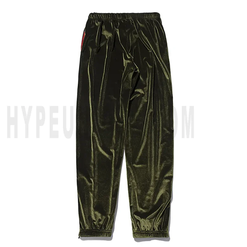 The back of the green pants