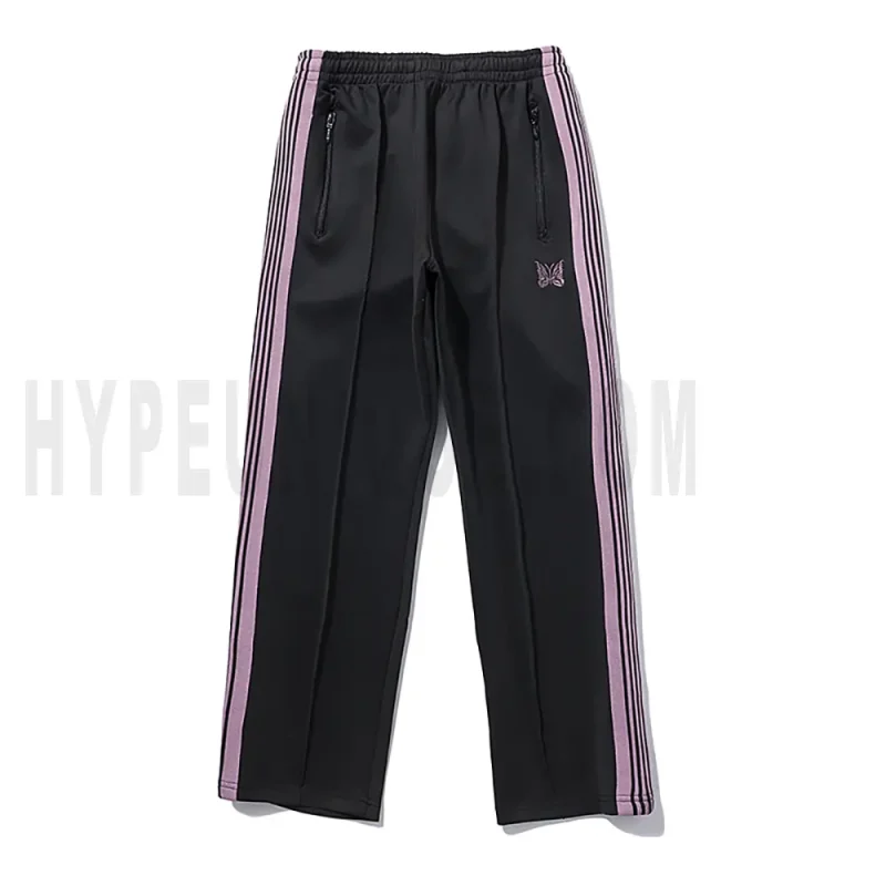 The front of the black pants
