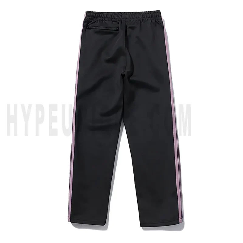 The back of the black pants