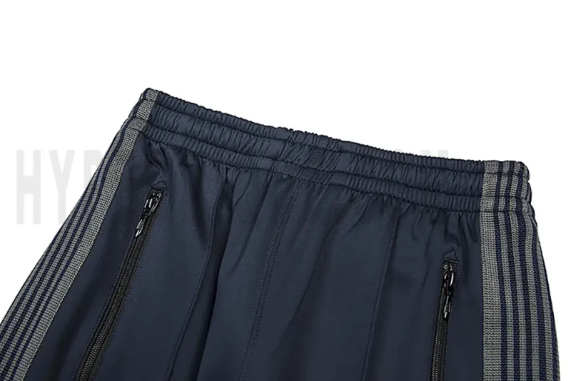 Back detail view of the blue pants