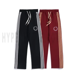 Needles Striped Buckle Drawstring Track Pants