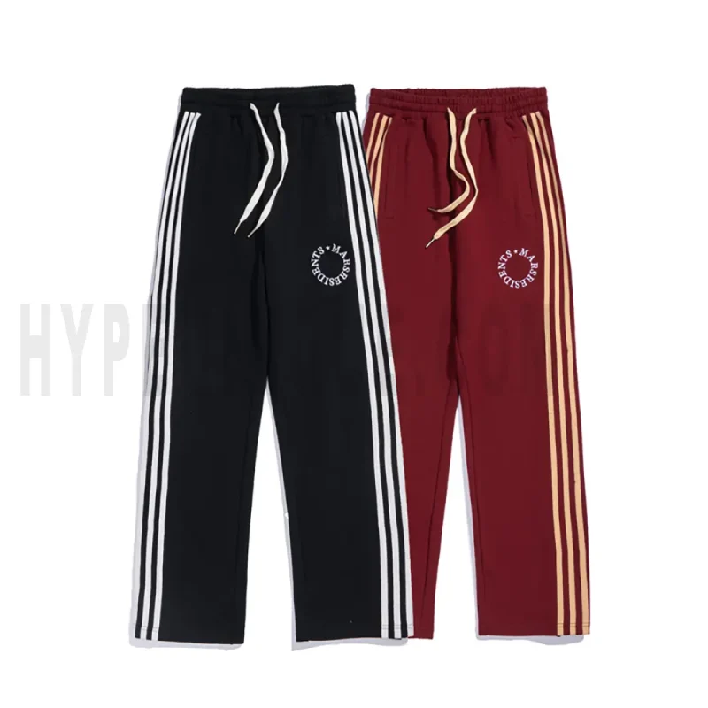 Needles Striped Buckle Drawstring Track Pants