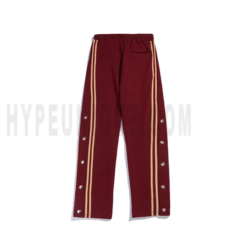 The back of the red pants