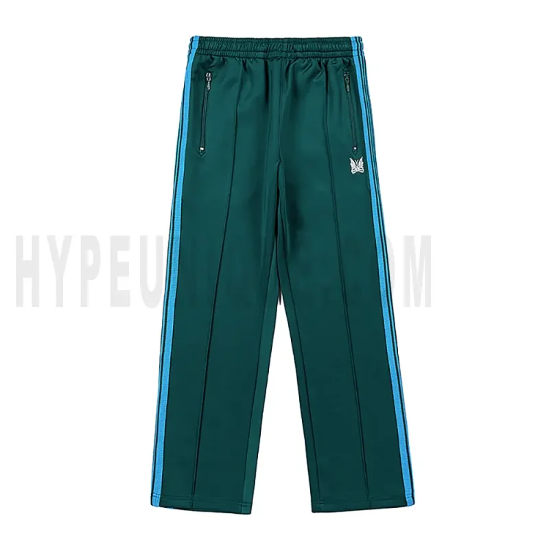 The front of the green pants
