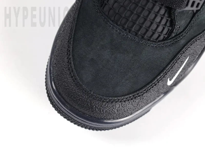 Black toe cap