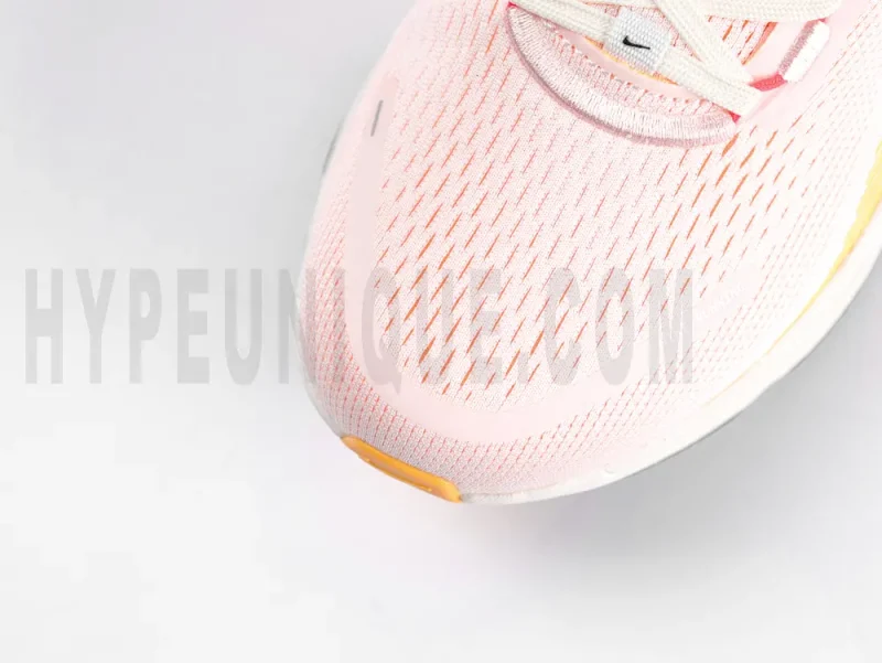 Pink toe cap