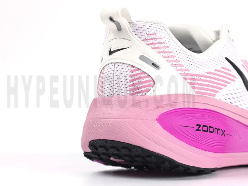 Pink tongue, black logo.
