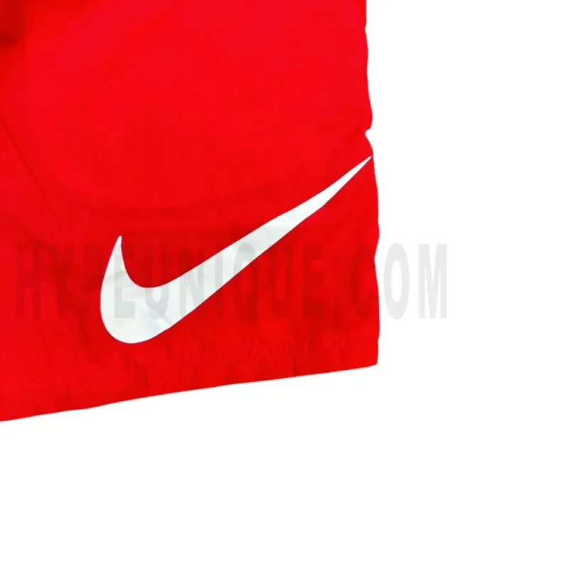 Close-up detail of brand logo