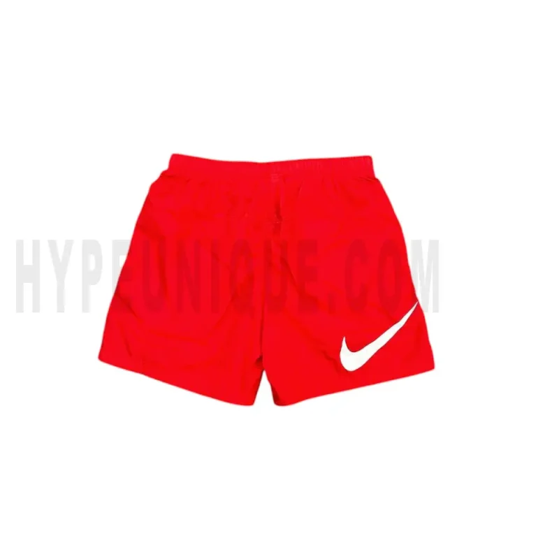 The back of the red shorts