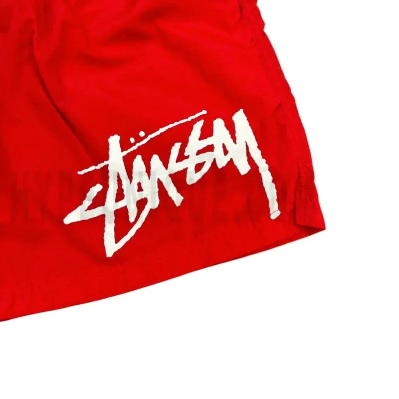 Close-up detail of brand logo