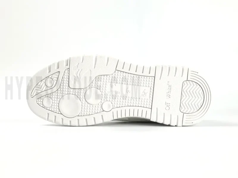 the white outsole