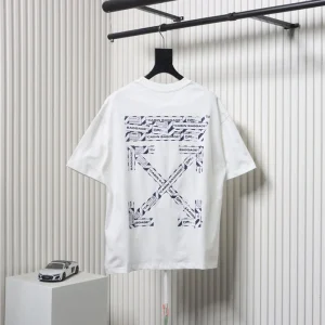 Off-White Airport Tape Arrow Print T-Shirt