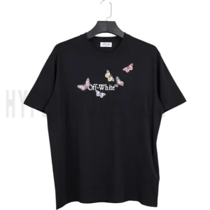 Off-White Butterfly Bookish T-Shirt
