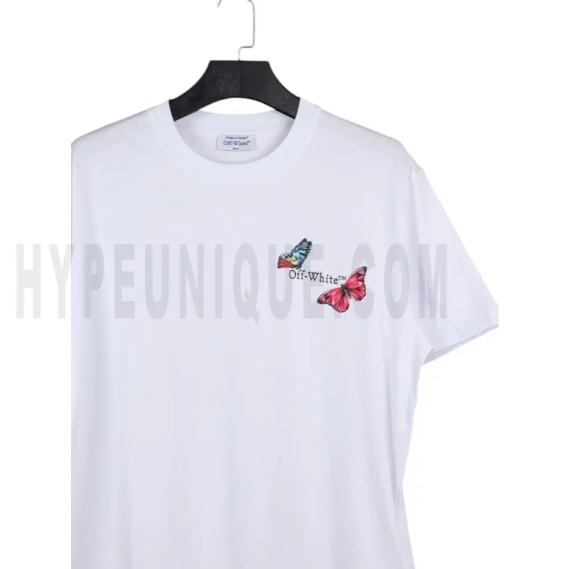 The front of the white clothes