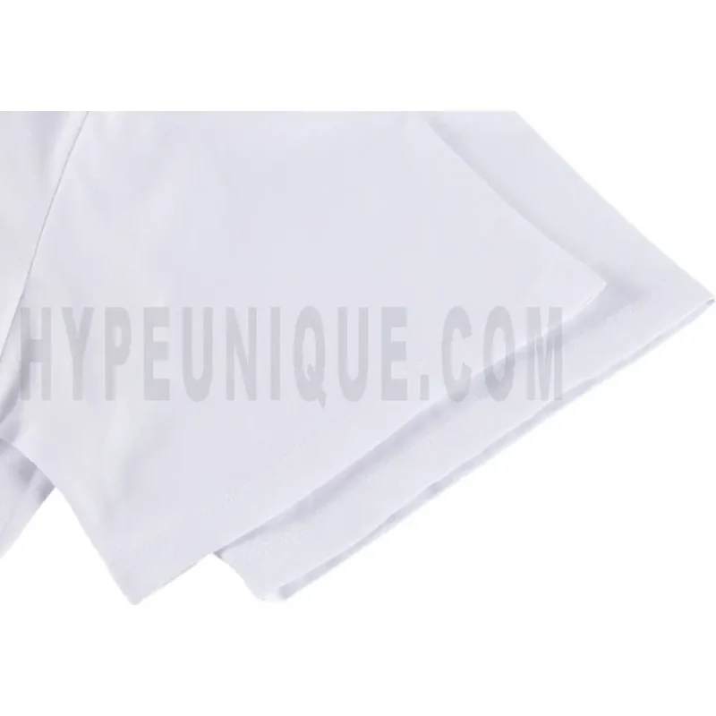 The sleeves of the white clothes