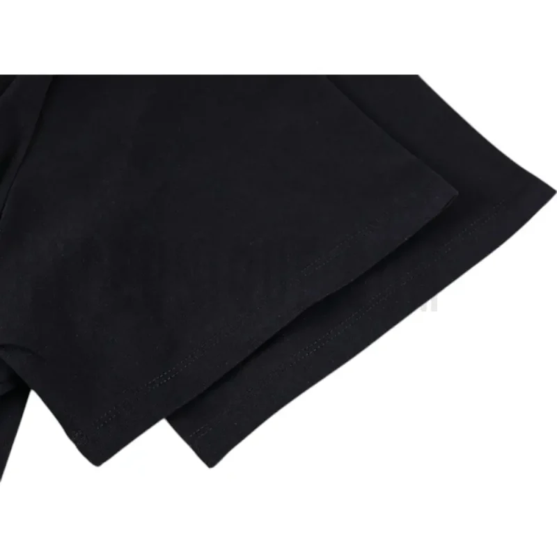 The sleeves of the black clothes