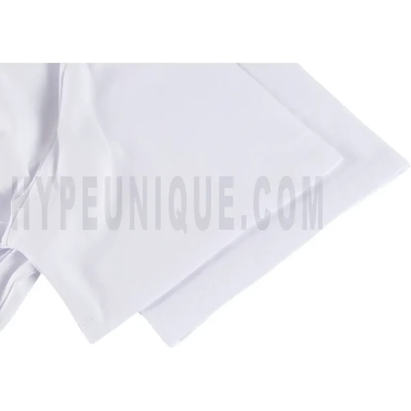 The sleeves of the white clothes