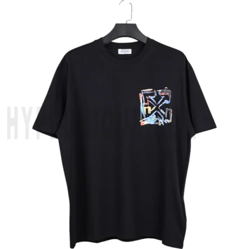 The front of the black clothes