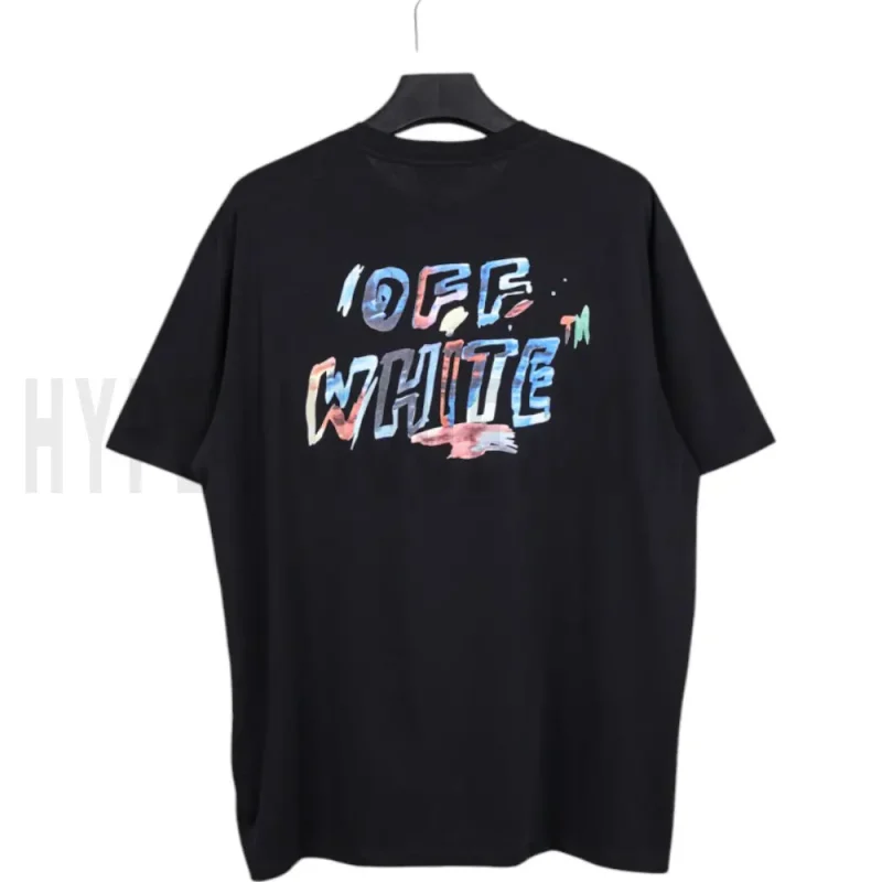 The back of the black clothes