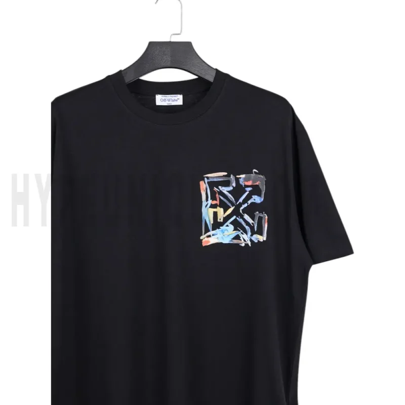 The front of the black clothes