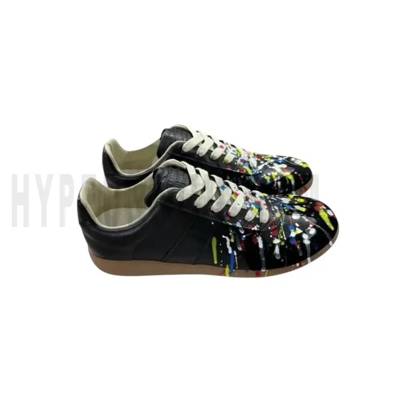 MM Mm6 Paint Replica Low-Top Sneakers