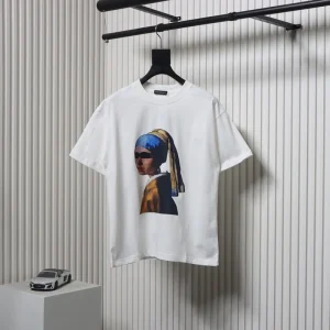 Portrait Album Logo Printed T-Shirt