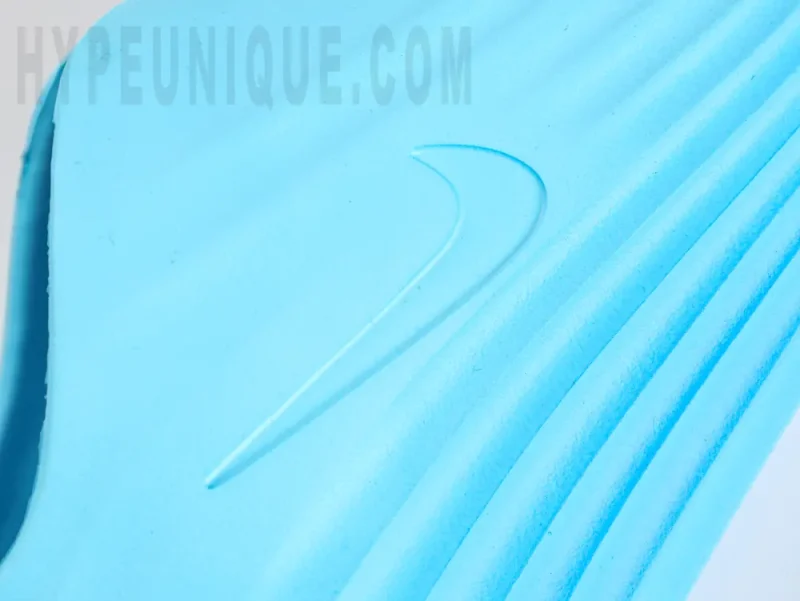 the blue swoosh