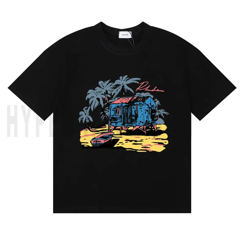 The front of the black clothes