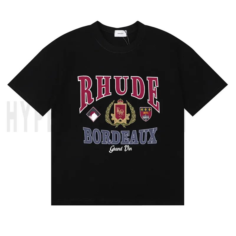 The front of the black clothes