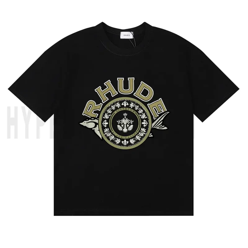 The front of the black clothes