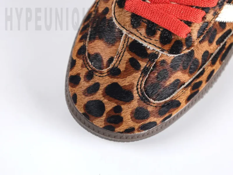 Leopard print heels