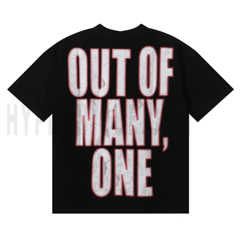 The back of the black clothes