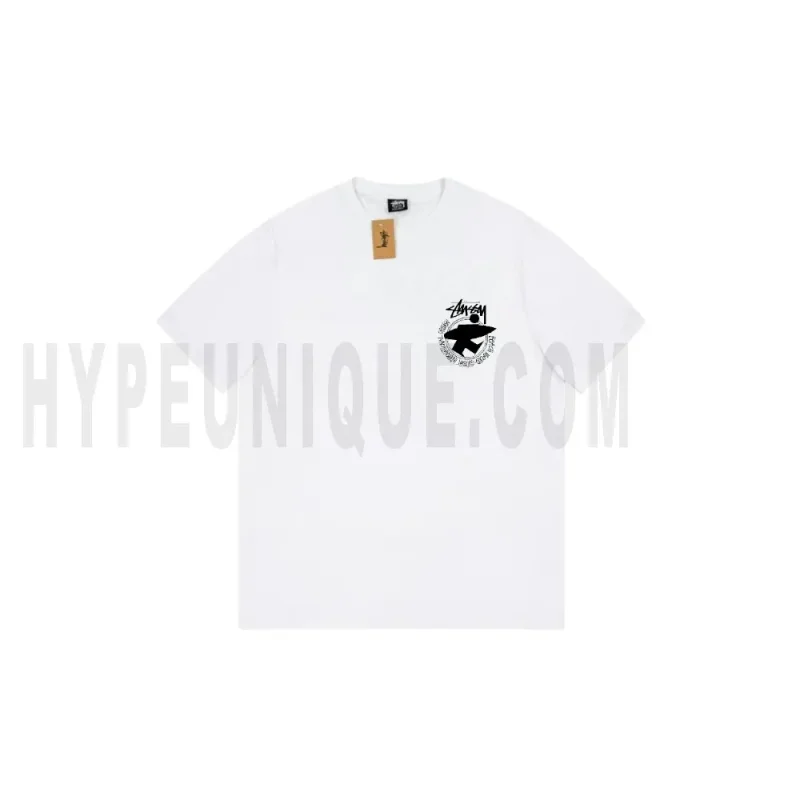 The front of the white clothes