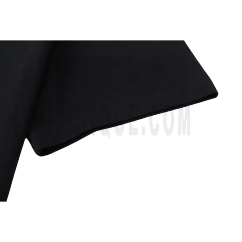 The sleeves of the black clothes