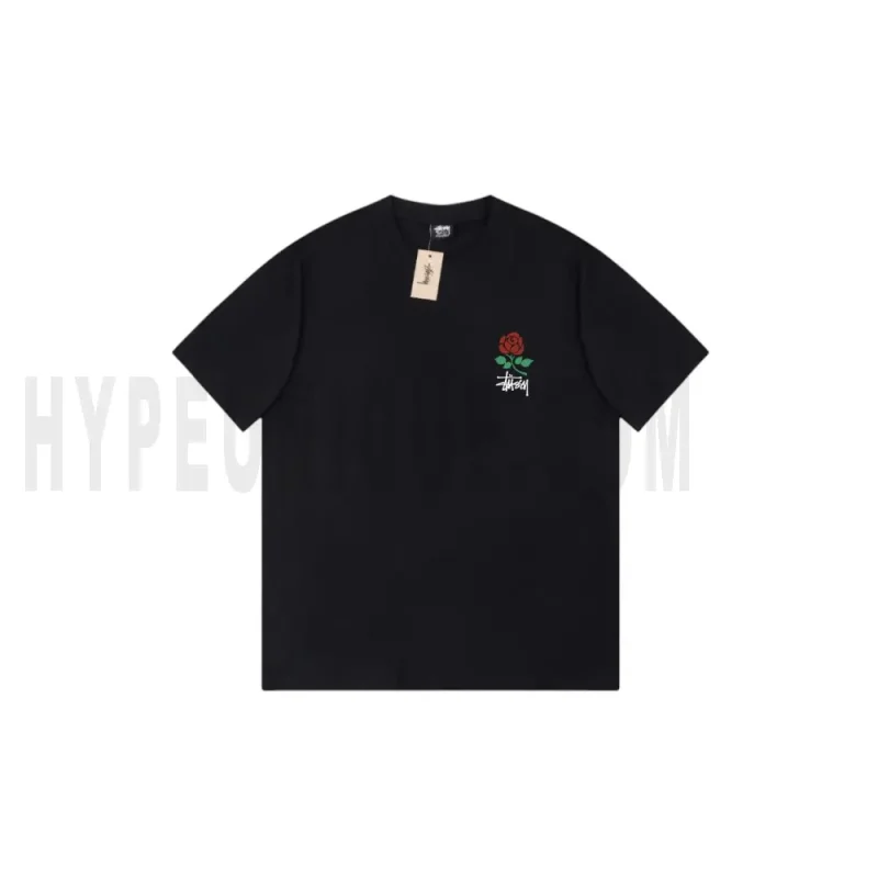The front of the black clothes