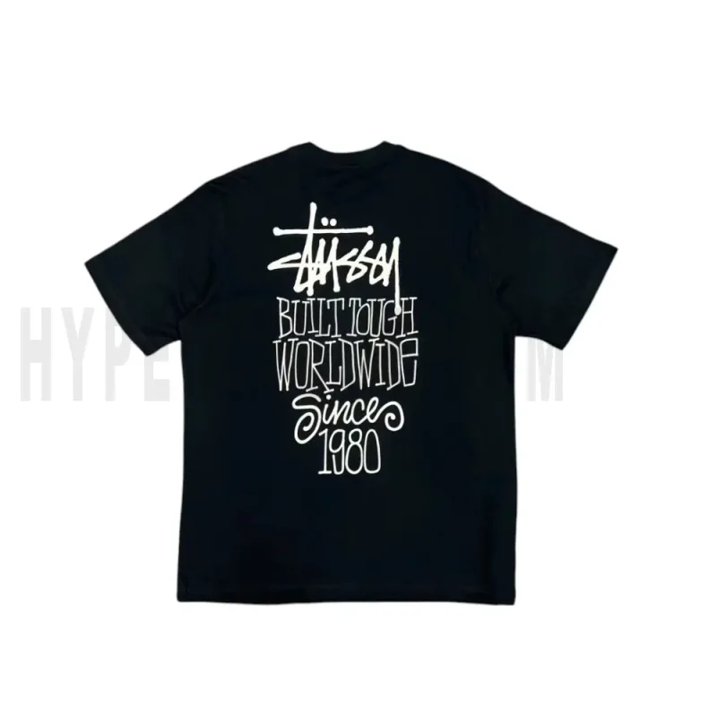 The back of the black clothes