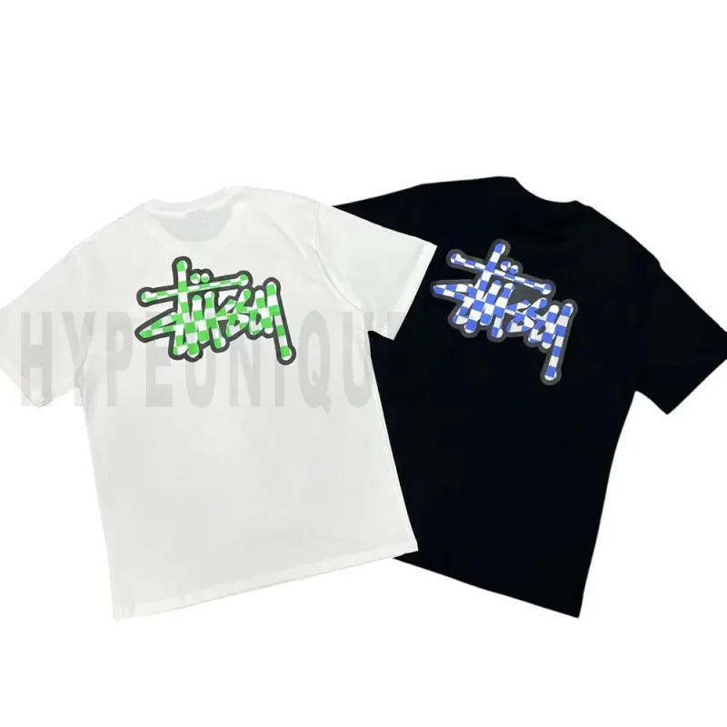 Stussy Checker Stock T-Shirt
